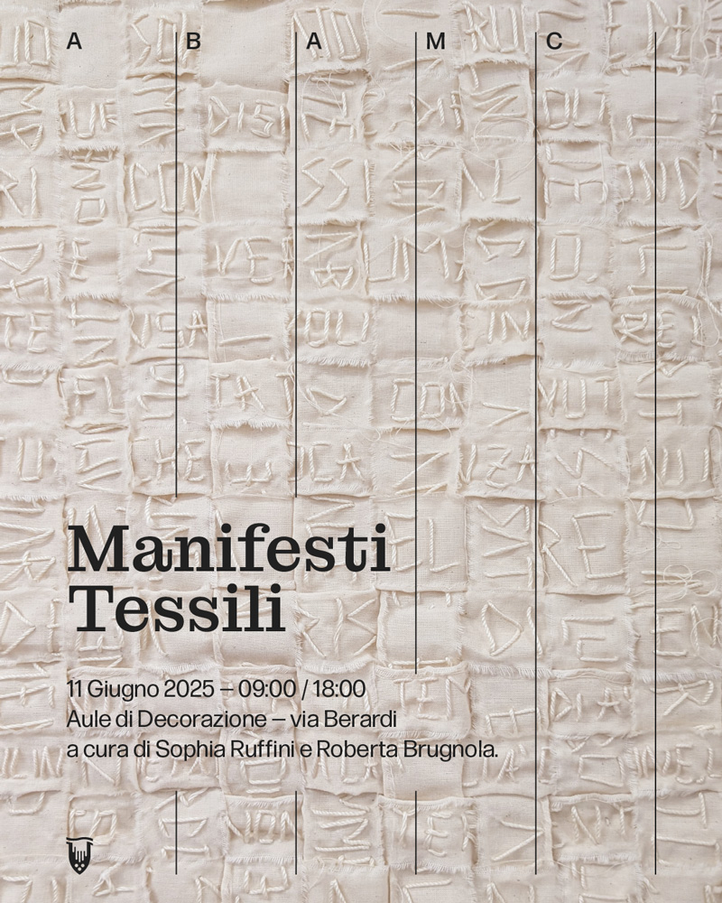 manifesti tessili