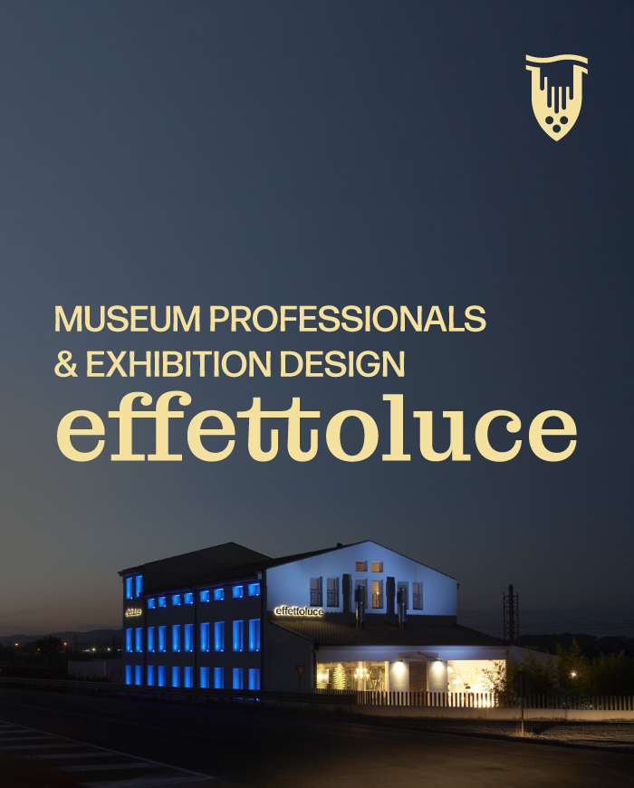 MUSEUM PROFESSIONALS AND EXHIBITION DESIGN EFFETTO LUCE