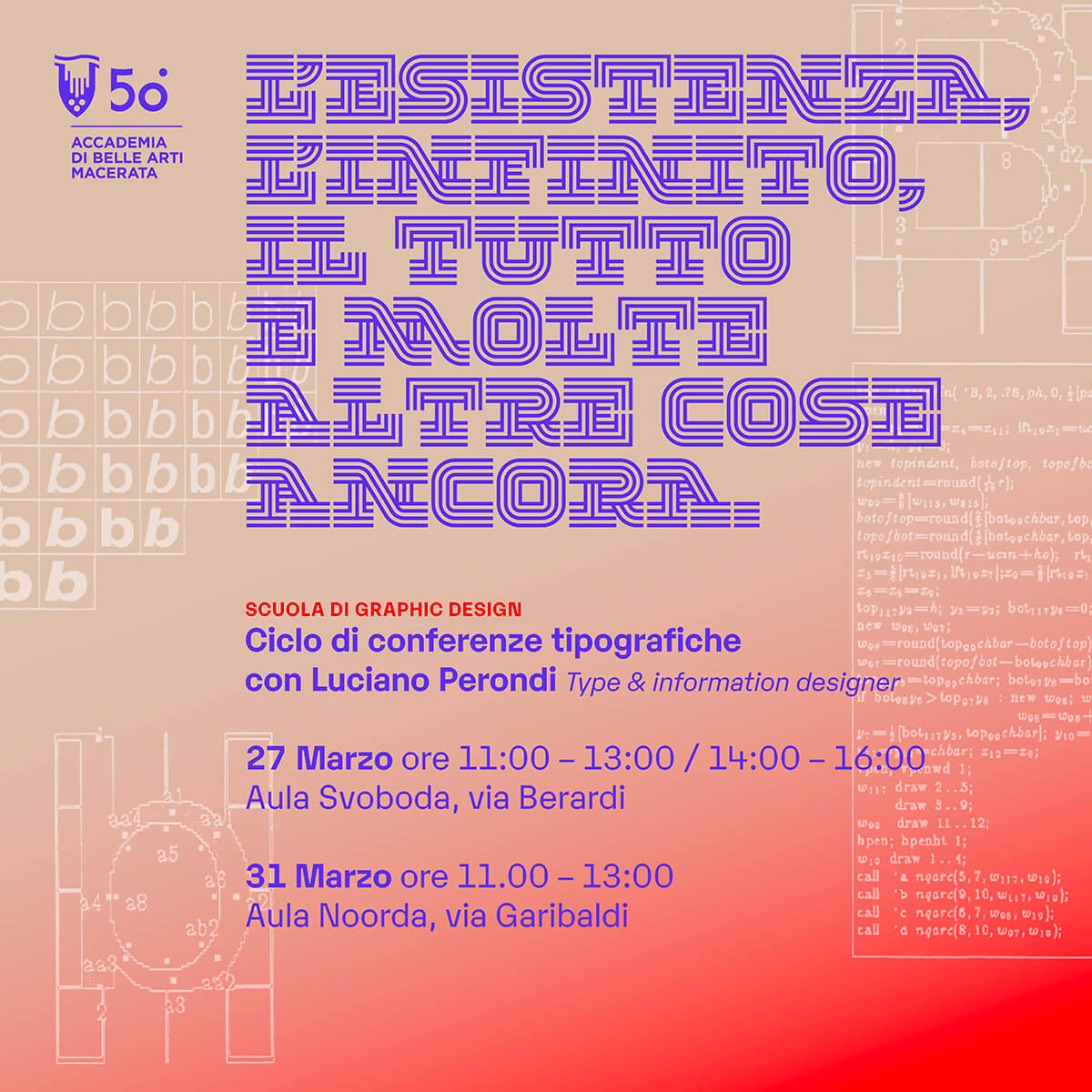 Incontro con Luciano Perondi Type & information designer