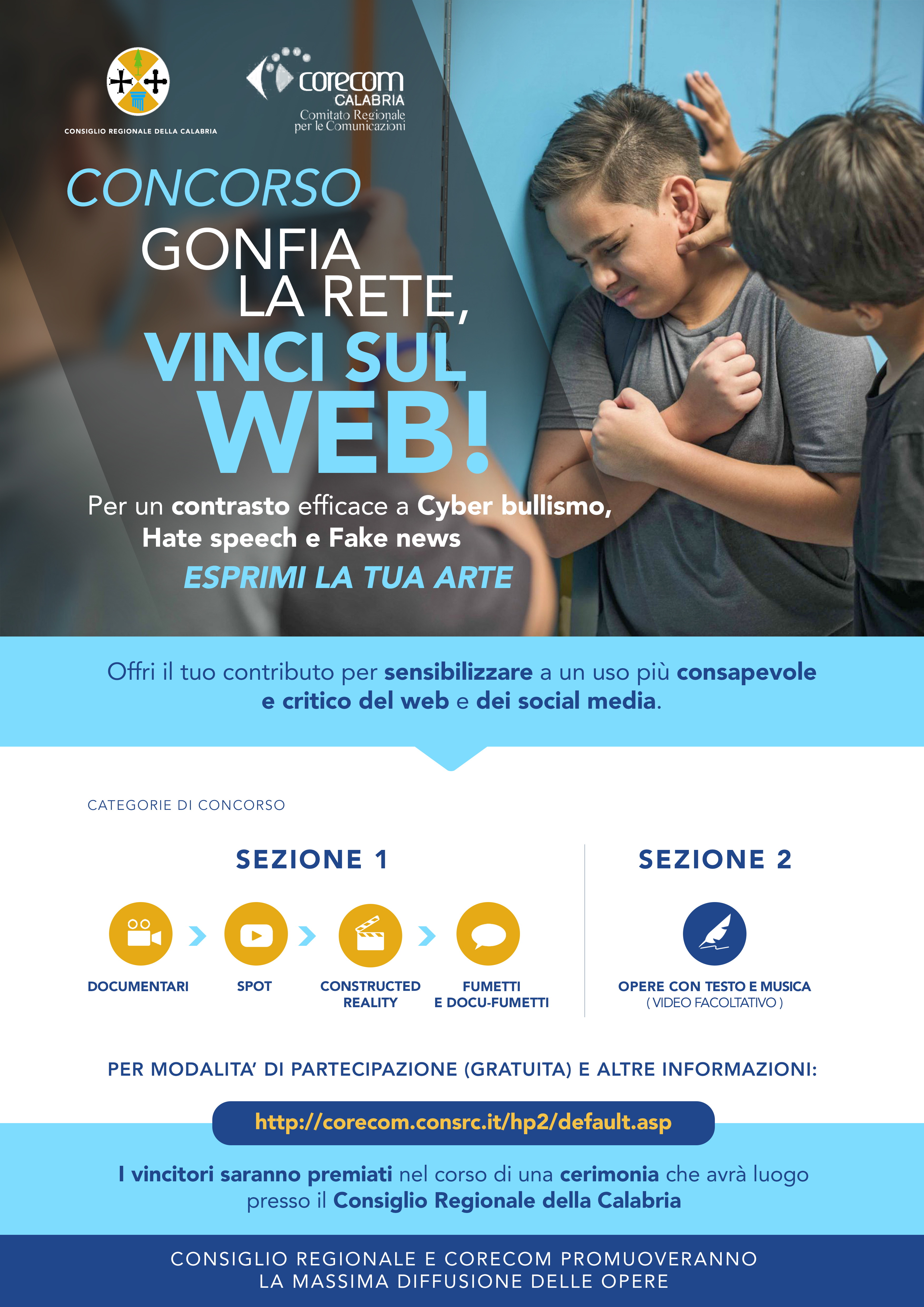 GONFIA LA RETE, VINCI SUL WEB