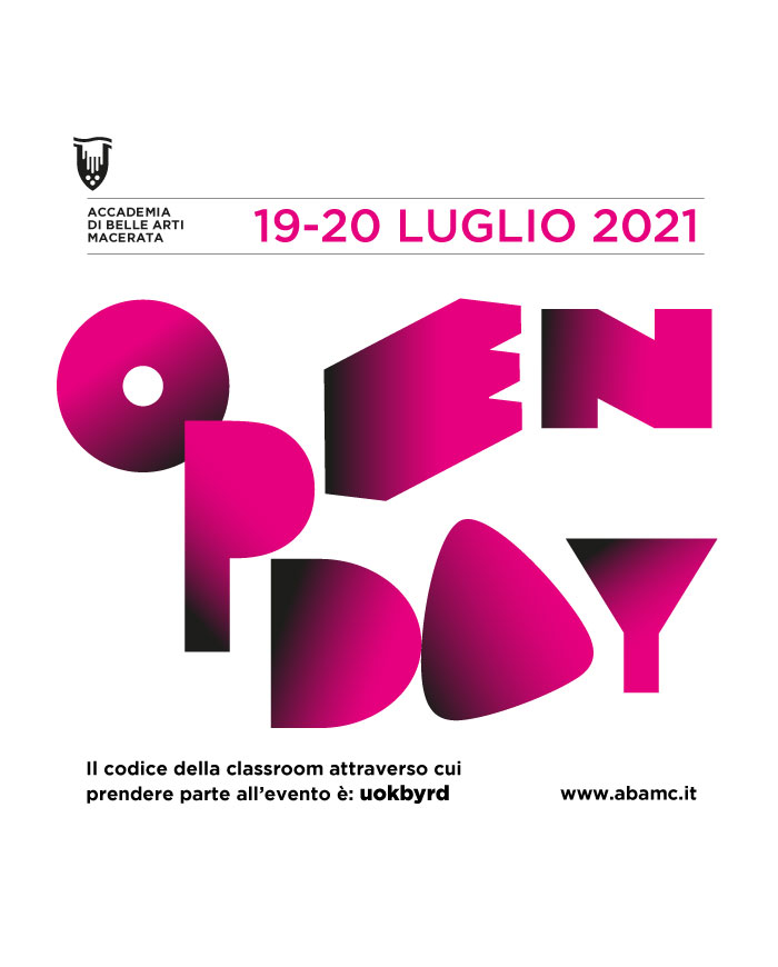 OPEN DAY 19-20 LUGLIO 2021