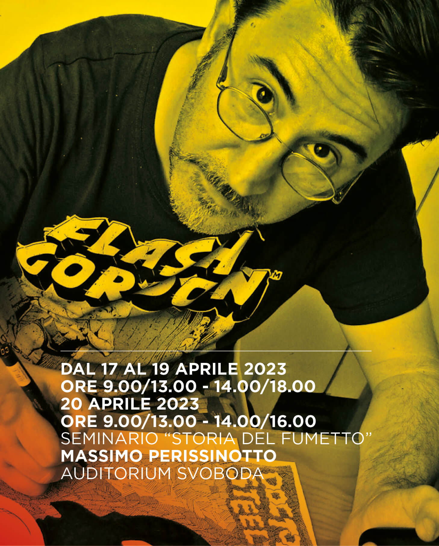 Seminario su “Storia del Fumetto” con Massimo Perissinotto