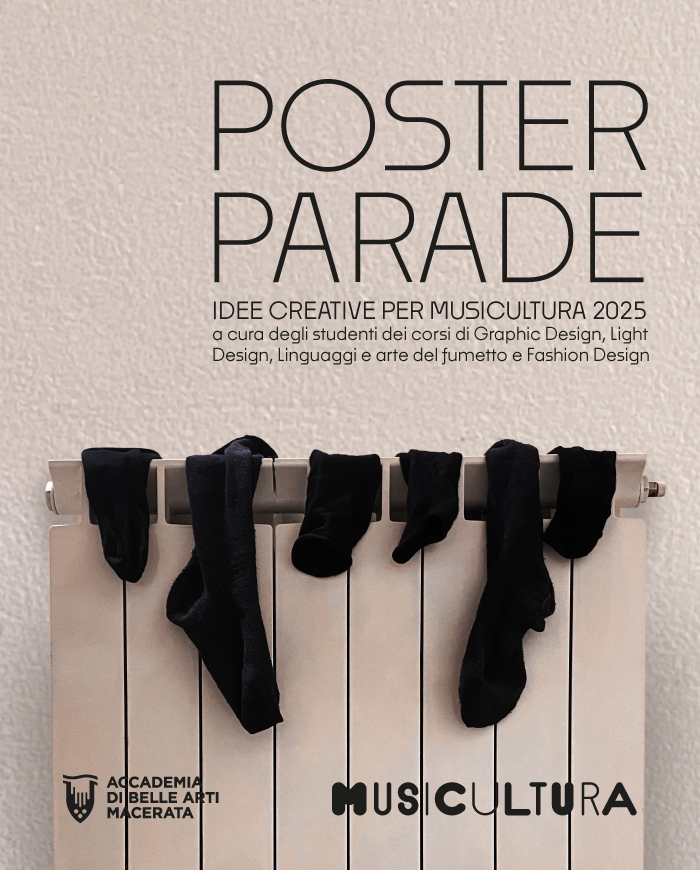 Poster parade IDEE CREATIVE PER MUSICULTURA 2025