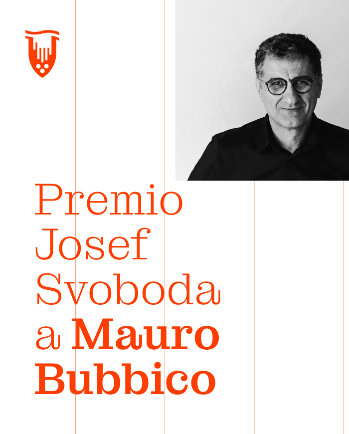 Premio Josef Svoboda a Mauro Bubbico