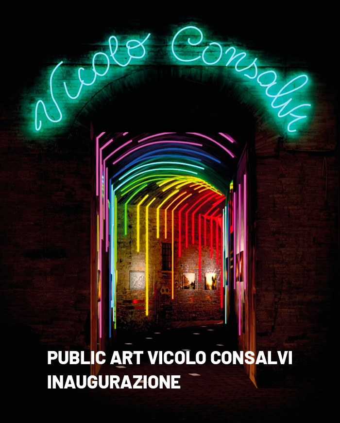 PUBLIC ART VICOLO CONSALVI MACERATA
