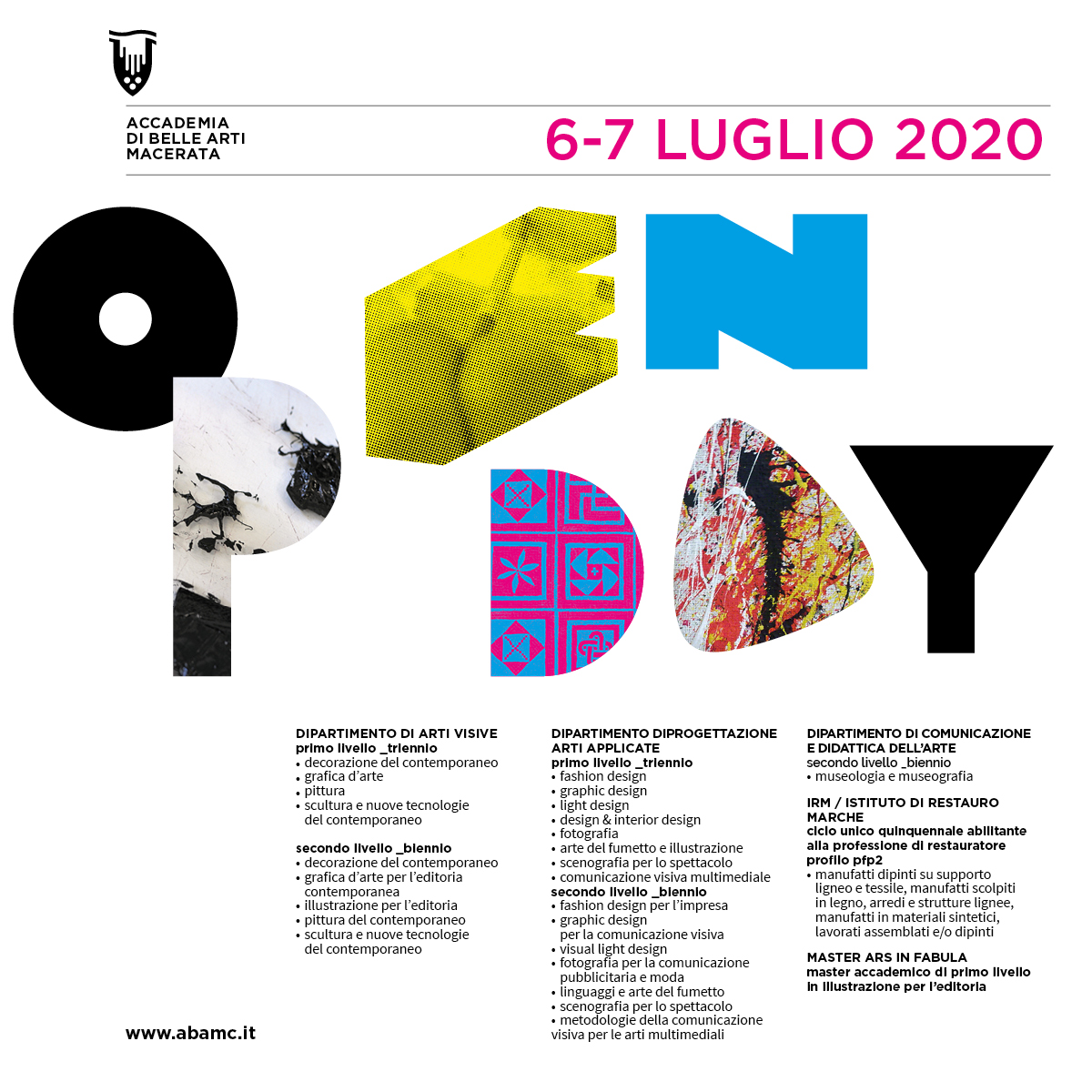 OPENDAY Luglio 2020  