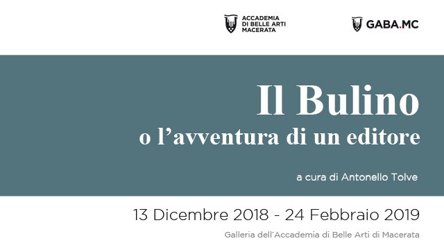 il Bulino o l'avventura di un editore